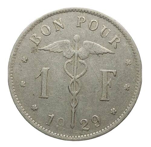 Vente 1 franc 1929 belgique : 13 pièces : 1 € pièce