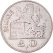 20 f belgique 1950 : prix 7 €uro pas cher