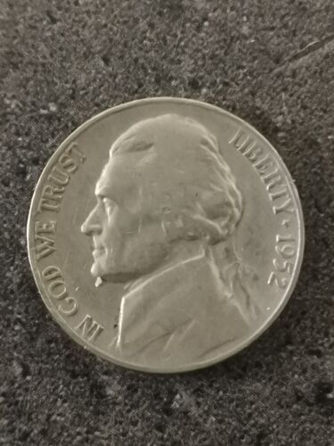 5 cents "jefferson nickel" 1er portrait 1964 pas cher