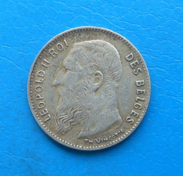 50 centimes - 1909 belgique pas cher