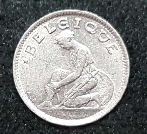50 cents 1933 belgique : 4 pièces : 2 € pièce