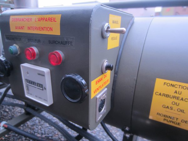 Vente - appareil de chauffage / canon à air chaud -