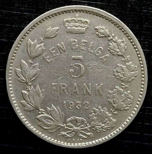 Vente Belgique - 1932 (néerlandais) 5 francs