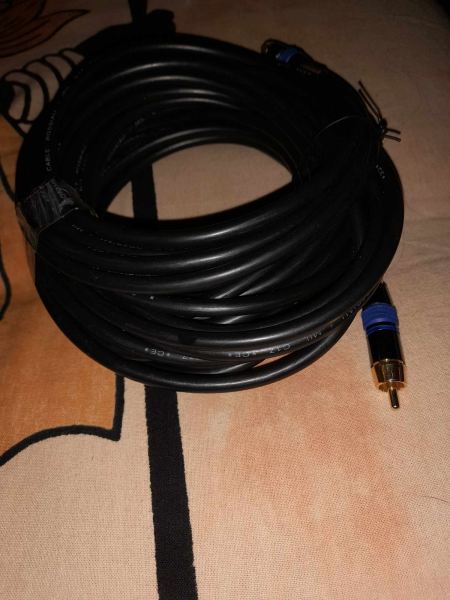 Cable coaxial rg59 audio 10 mètres pas cher