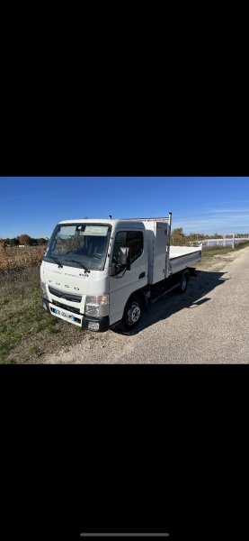 Vente Camion benne 3,5t fuso canter