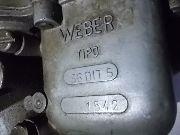 Annonce Carburateur weber 36dit5