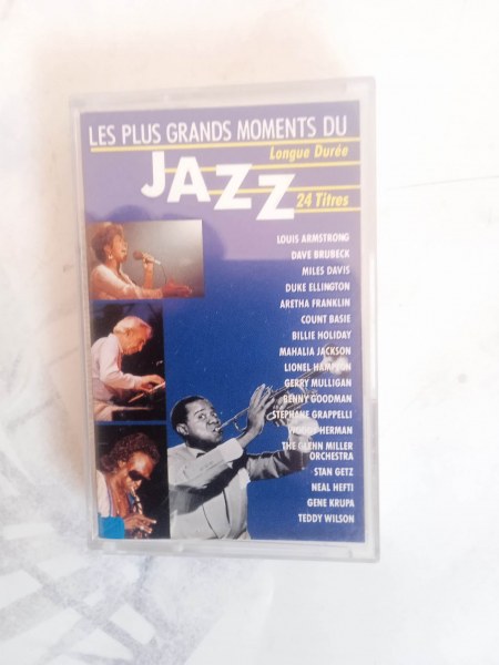 Cassette audio "les plus grands moments du jazz "