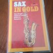 Cassette audio " sax in gold "