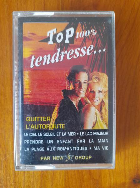 Cassette audio " top 100 % tendresse "