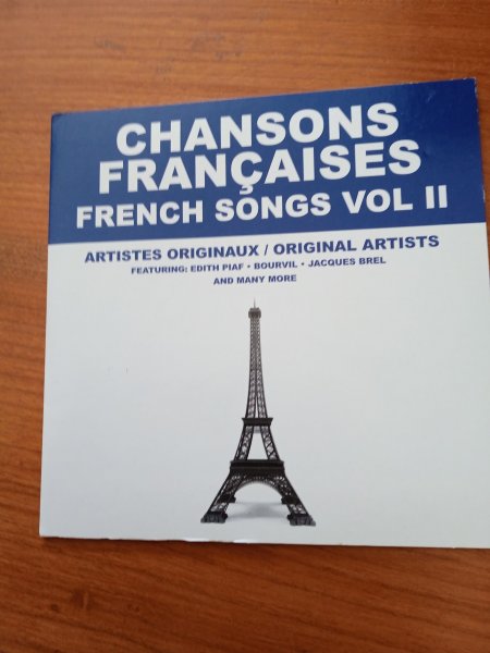 Cd " chansons françaises "