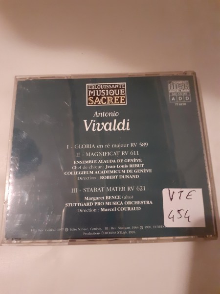 Vente Cd "vivaldi"