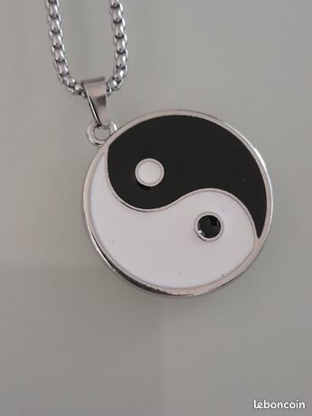 Collier zen attitude " yin yang "