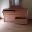Commode avec coiffeuse 8 tiroirs
