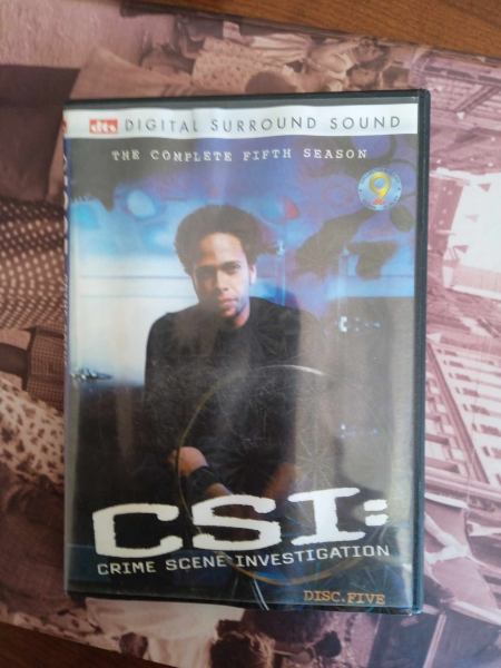 Dvd  "crime scéne investigation "