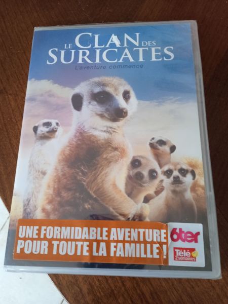 Dvd " le clan des suricates "