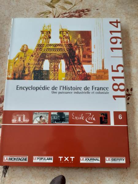 Encyclopedie de l'histoire de france-1815/1914