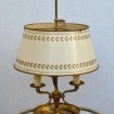 Lampe bouillotte style empire en bronze ancienne