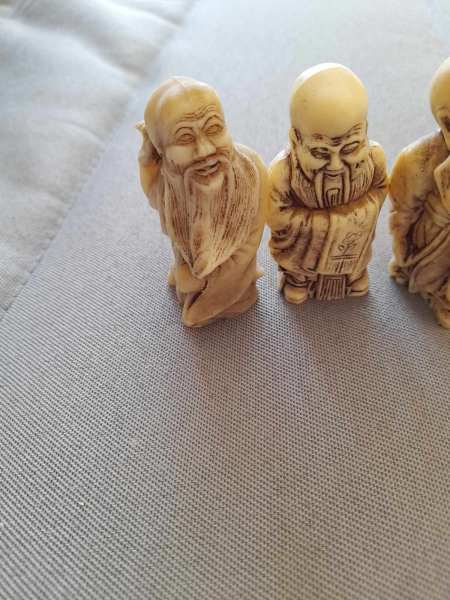 Vente Lot de 4 figurines  - bouddhas rieurs