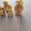 Lot de 4 figurines  - bouddhas rieurs occasion