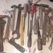 Lot vieux outils à main