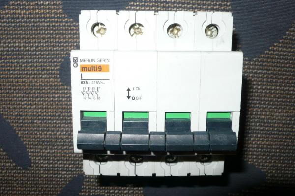 Vente M. gerin 15016 - interrupteur sectionneur 4p 63a