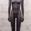 Mannequin vitrine femme flexible noir pas cher