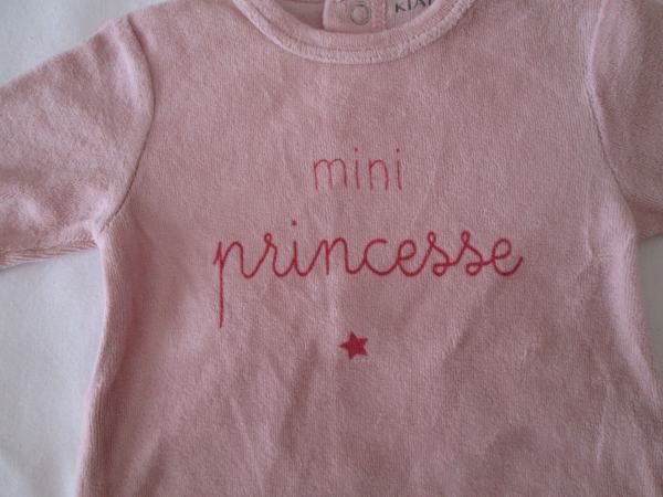 Vente Pyjama rose mini princesse