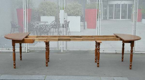 Vente Table style louis philippe 8 pieds 8 rallonges 19