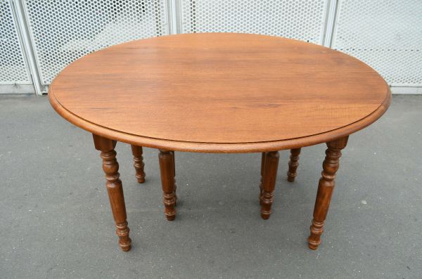 Annonce Table style louis philippe 8 pieds 8 rallonges 19