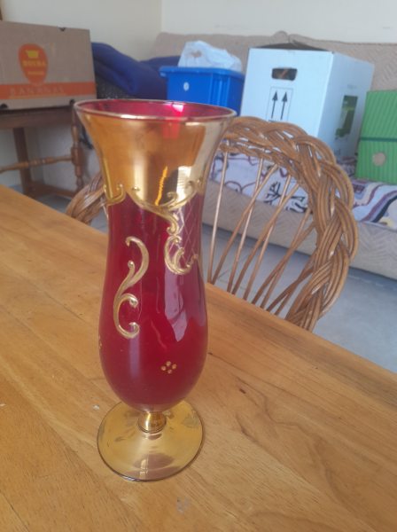 Vente Vase en verre style oriental