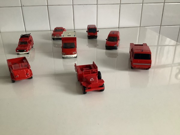 Véhicules camions de pompiers