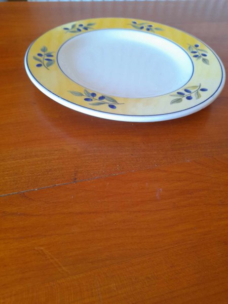 Annonce 1 assiette &agrave; d&eacute;ssert - d&eacute;coration provence