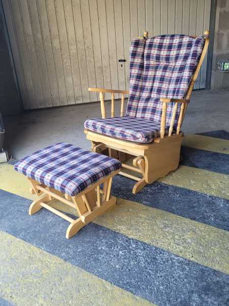 Vente 1 fauteuil rocking-chair