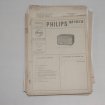 1 lot de 50 docs radio philips bf 101u à bx690a
