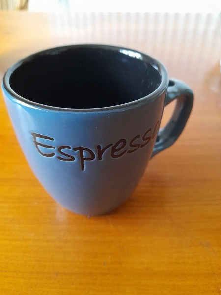 1 tasse espresso en céramique