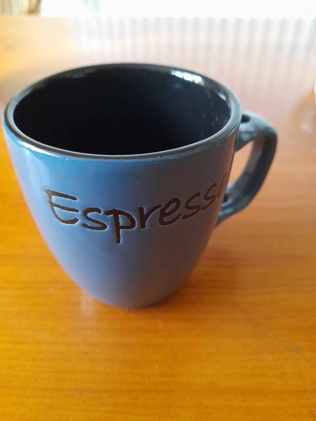 1 tasse espresso en c&eacute;ramique