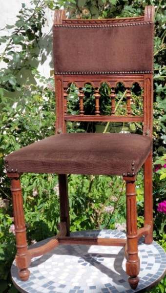 10 chaises 19 ième siècle henri ii  900 e
