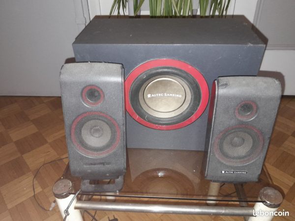 2 baffes  avec caisson