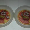 2 coupelles publicitaire "pringles"