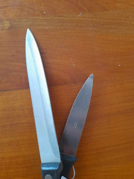Annonce 2 couteaux de cuisine  inox