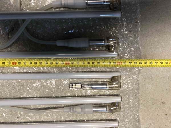 2 lots de tubes n&eacute;on vert pour commerce pas cher