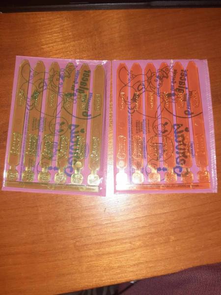 Annonce 2 paquets de 6 batonnets de glace plastiques