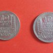 Vente 2 pièces  argent de 10 francs 1931 et 1933