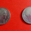 2 pièces  argent de 10 francs 1931 et 1933 pas cher
