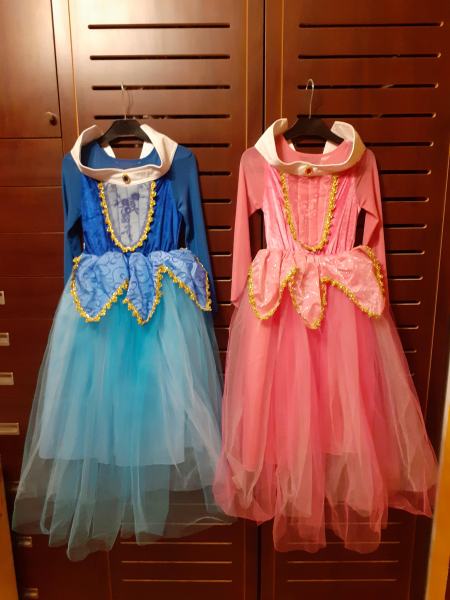 2 robes de princesses