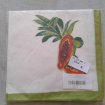 2 serviettes de table salade des iles