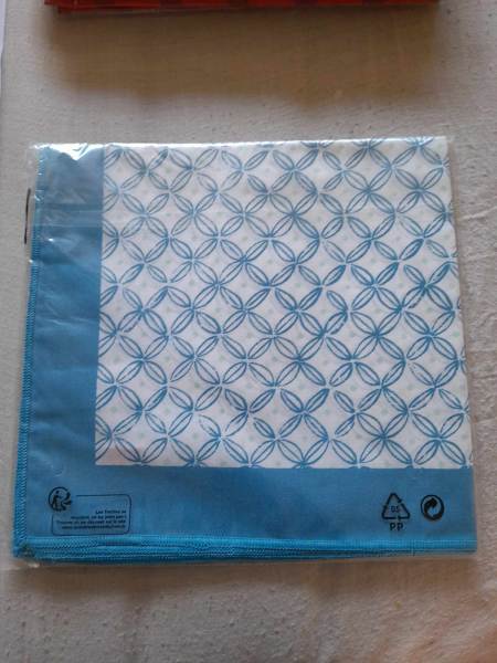 Vente 2 serviettes de table sieste sous les tropiques