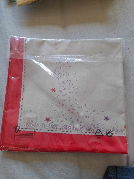 Vente 2 serviettes de table thème noel - fete de noel