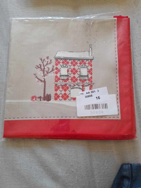 2 serviettes de table thème noel - fete de noel