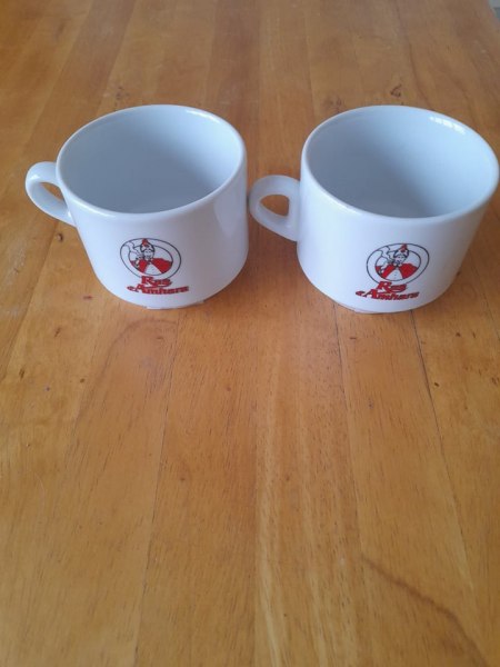 2 tasses ras d'amhara - porcelaine apulum